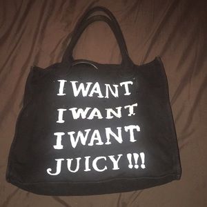 Juicy Couture tote bag